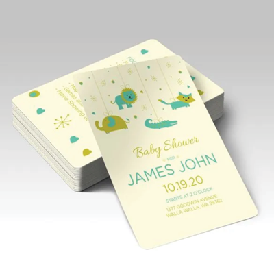 Plastic Greeting Cards